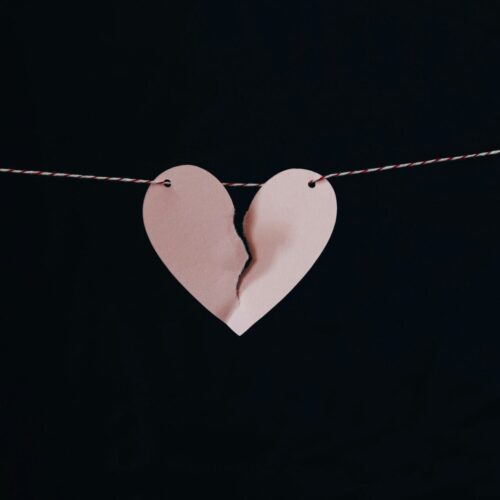 broken heart from trust issues